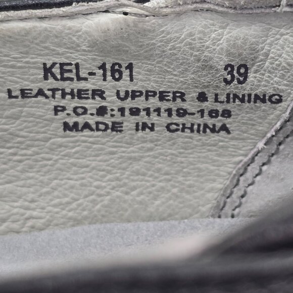 Alegria Keli Nursing Clogs Black Leather Loafers Kel-161 Women’s 39 (US 8/8.5) - Picture 9 of 9